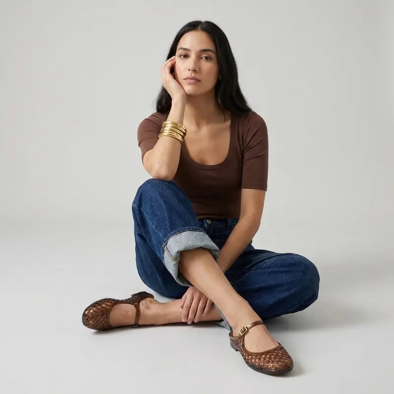 Mary Janes Jelly Sandals
